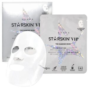 Mascarilla facial iluminadora de biocelulosa VIP The Diamond Mask - STARSKIN
