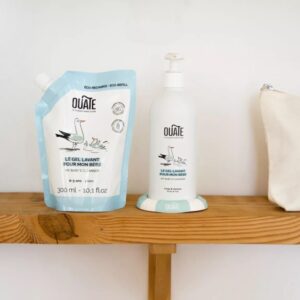 Gel limpiador corporal y capilar con extracto de aloe vera ecológico - recambio 300ml